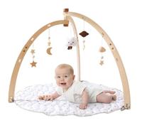 Gimnasio de juego para niños - Gimnasio de juego de madera | Juego sensorial | Centro de actividades con estructura de barra, gimnasio juegos para niños con juegos para niños