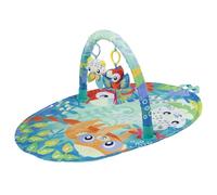 Gimnasio de juegos Mighty Milestones de Playgro | Manta de actividades divertida y atractiva con juguetes para bebés de 0 meses en adelante