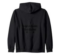 Gimnasio de Levantamiento de Pesas Kingdom Builder Jesus Faith Sudadera con Capucha
