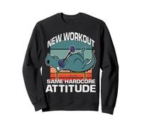 Gimnasio Dino T-Rex Deporte Culturismo Dinosaurio Sudadera