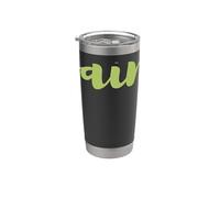 Gimnasio Divertido Entrenamiento Dieta Basada en Plantas Fitness Vegano Vaso térmico de acero inoxidable de doble pared