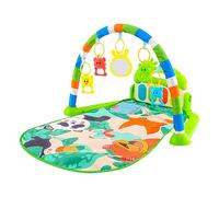 Gimnasio Infantil Alfombra Juego Piano Música 5 Accesorios Sensoriales 75x58x40cm Diseño Desmontable Portátil Material Suave ABS Tela Promueve Coordinación Visual Auditiva Bebés