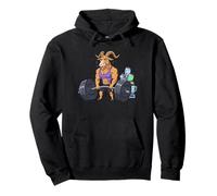 Gimnasio Jacked Goat Buff Sudadera con Capucha