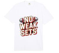 Gimnasio Refranes Divertidos Tren Loco no débil Conjuntos Gimnasio Divertido Comfort Colors Adult Heavyweight T-Shirt