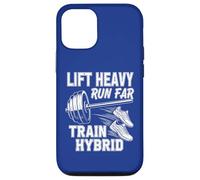 Gimnasio Running Lover Lift Heavy Run Far Hybrid Atleta Entrenamiento Carcasa para iPhone 12/12 Pro