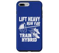 Gimnasio Running Lover Lift Heavy Run Far Hybrid Atleta Entrenamiento Carcasa para iPhone 7 Plus/8 Plus