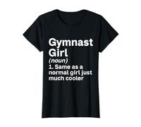 Gimnasta Como Una Chica Normal Mucho Más Fresca Gimnasta Chica Camiseta