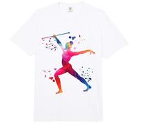 Gimnasta con bastón para niñas y niños Gimnasia rítmica Comfort Colors Adult Heavyweight T-Shirt