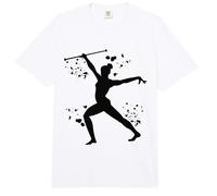 Gimnasta con bastón para niñas y niños Gimnasia rítmica Comfort Colors Adult Heavyweight T-Shirt
