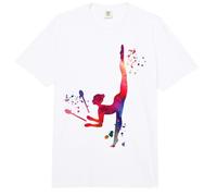 Gimnasta con Clubes Niñas Niños Gimnasia Rítmica Comfort Colors Adult Heavyweight T-Shirt
