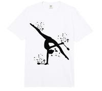 Gimnasta con Clubes Niñas Niños Gimnasia Rítmica Comfort Colors Adult Heavyweight T-Shirt