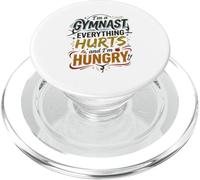 Gimnasta Todo Duele Y Tengo Hambre Gimnasia Divertida PopSockets PopGrip para MagSafe