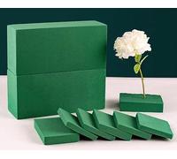 GIMOCOOL 8pcs Flower Oasis Ladrillo de Espuma para Flores - Bloques de Puerta Flores para Floristería - Ladrillos de Espuma para Flores - Bloques de Espuma Floral Mojado para Ramo de Flores Frescas