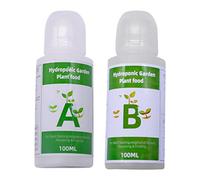 GIMOCOOL Alimentos Vegetales Líquidos - Nutrientes Hidropónicos - Juego De Dos Partes A B - Hydroponic Liquid Bonsai Fertilizer - Alimento Para Plantas De Jardín Hidropónico Líquido Fertilizante