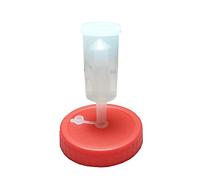 GIMOCOOL Mason Jar Fermentation Lids, Mason Fermentation Kit for Wide Mouth Jars, Plastic Fermenting Lids with Airlocks and Silicone Rings(Jars Not Included)