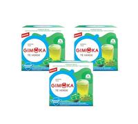 Gimoka, Bebida Soluble de TÉ VERDE Azúcares Reducidos - 48 Cápsulas - Compatibles con Máquinas de Café Nescafè Dolce Gusto - Producido en Italia - 3 Paquetes de 16