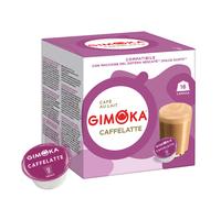 Gimoka | Café Au Lait - Caffélatte - 16 cápsulas para Dolce Gusto