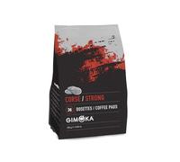 Gimoka Cápsulas Monodosis, Mezcla de Café Strong, intensidad 12/12-36 Cápsulas - Compatibles con Máquinas de Café Senseo - Producido en Italia (Paquete de 6)