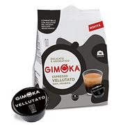 Gimoka - Compatible con Nescafé - Dolce Gusto - 64 cápsulas - Sabor aterciopelado - Intensidad 13 - Fabricado en Italia - 100% arábica - Paquetes de 16 cápsulas