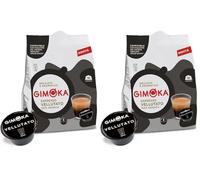 Gimoka - Compatible con Nescafé - Dolce Gusto - 64 cápsulas - Sabor aterciopelado - Intensidad 13 - Fabricado en Italia - 100% arábica - Paquetes de 16 cápsulas (Paquete de 2)