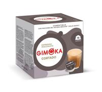 Gimoka - Cortado 16 cápsulas compatibles con Dolce Gusto