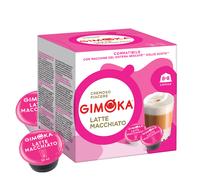 Gimoka | Latte Macchiato - 16 cápsulas para Dolce Gusto