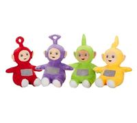 GIMSS Peluche Teletubbies Peluche Super Suave Po, Tinky-Winky, Laa-Laa, Dipsy Peluche 37cm Licencia Oficial, TB37