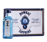 Gin Bombay Sapphire Miniatura Pack 10 Botellines 5cl