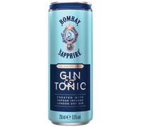 Gin Tónic Bombay Sapphire 25cl. C-12 Latas