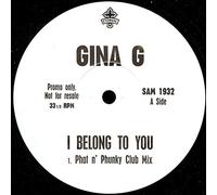 GINA G - I BELONG TO YOU 12 INCH (12 " VINYL) UK ETERNAL 1996