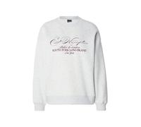 Gina Tricot Sudadera gris claro / rojo rubí M gris claro / rojo rubí