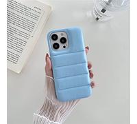GINASH Chaqueta de plumón 3D de Lujo The Puffer Soft Case para iPhone 11 12 13 Pro MAX XR X XS 7 8 Plus Business Protection Back Cover, 6, para iPhone 12Pro