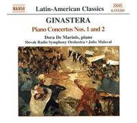 Dora de Marinis – Ginastera – Conciertos para piano / de Martí – NAXOS