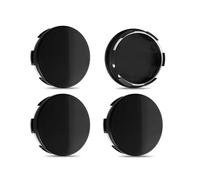 Ginddy Tapas para Llantas,4 Pcs Centro De Rueda Accesorios ABS Plásticos de Buje Tapas Centrales de Rueda Universales Coche Tapas Llantas Adecuado para Una Amplia Gama de Modelos de Vehículos(Negro)