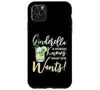Ginderella Mujer Sabe Lo Que Quiere | Gin Lover Carcasa para iPhone 11 Pro MAX