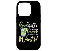 Ginderella Mujer Sabe Lo Que Quiere | Gin Lover Carcasa para iPhone 14 Pro