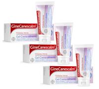 Gine-Canestén GineCanescalm Gel Crema Alivio Irritación Vulvar Cuidado Íntimo 3x15 gr