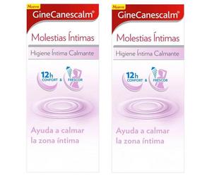 Gine-Canestén GineCanescalm Higiene Íntima Calmante 2x200 ml FORMATO AHORRO