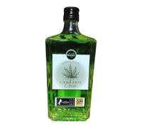 Ginebra Artesanal Cannabis MaryJane Extra Dry - 5 Destilaciones Premium - Botánica Exclusiva con Aromas Herbales - Gin Gourmet Producida en Extremadura - Sin Gluten - Botella 70 cl