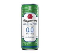 Ginebra Caja de 12 unidades Tanqueray 0,0 & Tonic Lata 25 cl Sin Alcohol