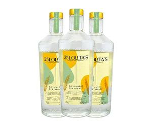 Ginebra Galician Original Drinks 25 Lolita's Botanical Distillate 70 aja de 3 Botellas de 70 cl)