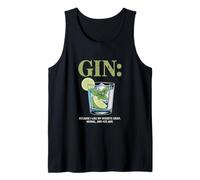 Ginebra Gin Because I Like My Regrets Crisp Herbal 43% Camiseta sin Mangas