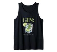 Ginebra Gin Because I Like My Regrets Crisp Herbal 43% Camiseta sin Mangas