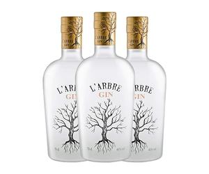 Ginebra Gin l'arbre 70 aja de 3 Botellas de 70 cl)