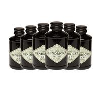 Ginebra Hendrick's Gin Botellín Miniatura 5 cl (Caja de 6 Botellín Miniatura de 5 cl)