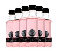 Ginebra Puerto de Indias Strawberry Botellín Miniatura 5 aja de 6 Botellín Miniatura de 5 cl)