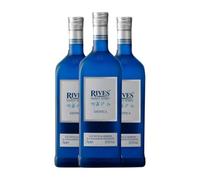 Ginebra Rives Sweet Spirit Gin Exótica 70 cl (Caja de 3 Botellas de 70 cl)