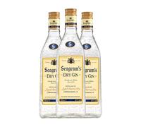 Ginebra Seagram's Dry Gin 70 cl (Caja de 3 Botellas de 70 cl)