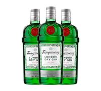 Ginebra Tanqueray Gin 70 cl (Caja de 3 Botellas de 70 cl)