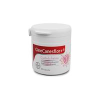 GineCanesflor+ con Probióticos y Vitamina B2 (Riboflavina) para la Salud de la Flora Íntima Vaginal de la Mujer - 30 Cápsulas